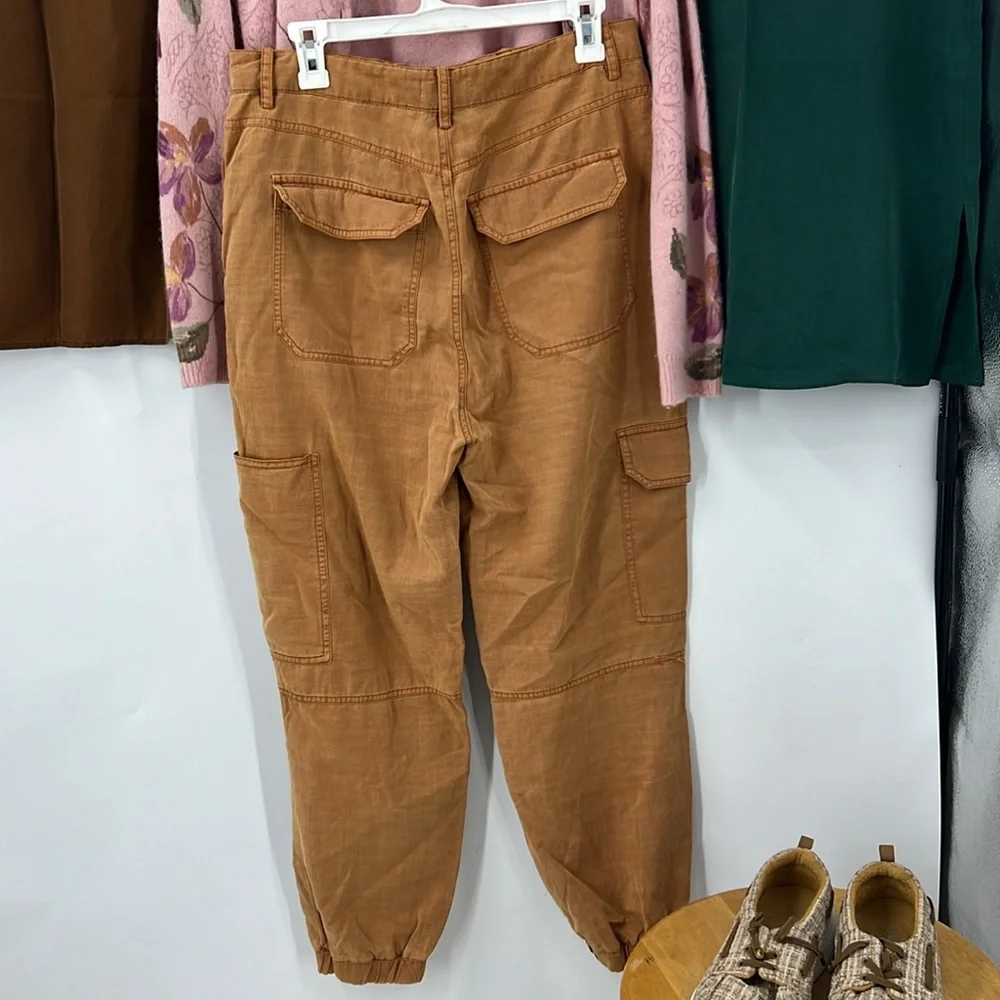 VEC LES FILLES high-rise cargo jogger pants M